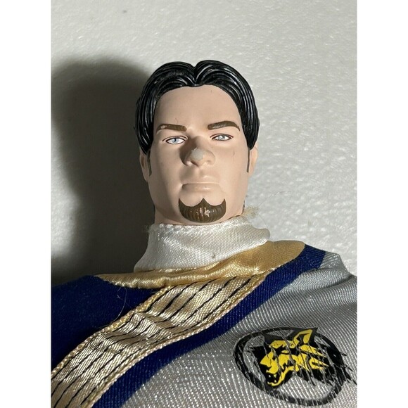 Vintage Power Rangers Wild Force Lunar Wolf Ranger 12” Action Figure W/ Belt - Picture 3 of 5